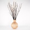 Surella Dried Pussy Willow Stems Brown Vase