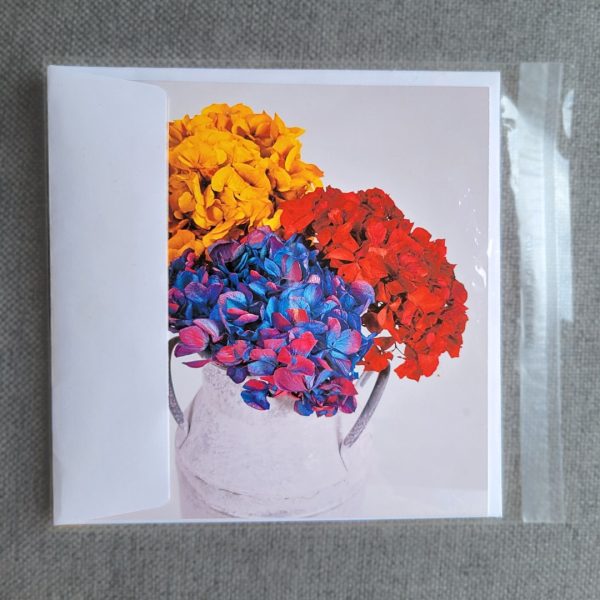 Surella Occasion Card Hydrangea With Envelope In Compostable Bag